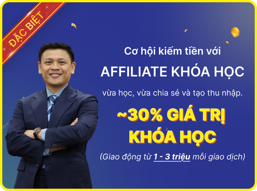 Affiliate khóa học